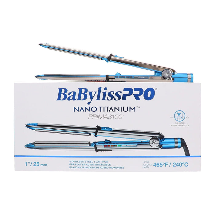 Babylisspro Nano Titanium Prima 3100 Flat Iron 1" #Bnt3100Tuc