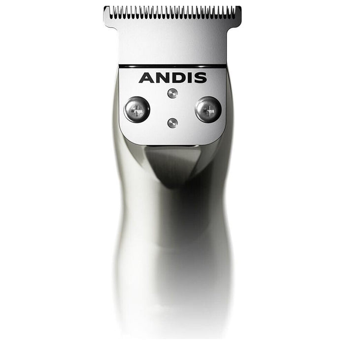 Andis Professional Master Cordless Clipper Lithium Ion Adjustable Blade #12660 & Slimline Pro Li Cordless T-Blade Hair Trimmer D-8 Chrome #32810 & Profoil Lithium Plus Foil Shaver Ts-2 #17255