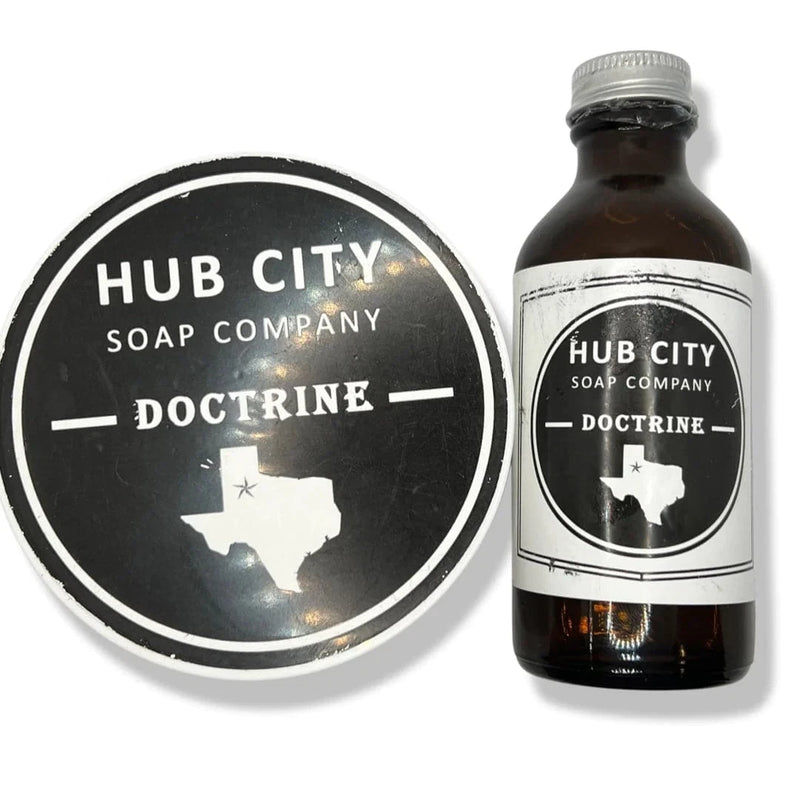 Hub City Soap Company Hub City Soap Co. Doctrine After Shave Splash 100m Aftershave White Smoke