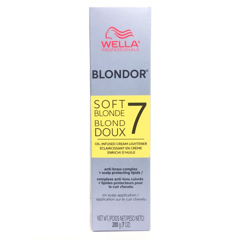 Wella Blondor Soft Blonde Cream Lightener, 7 oz