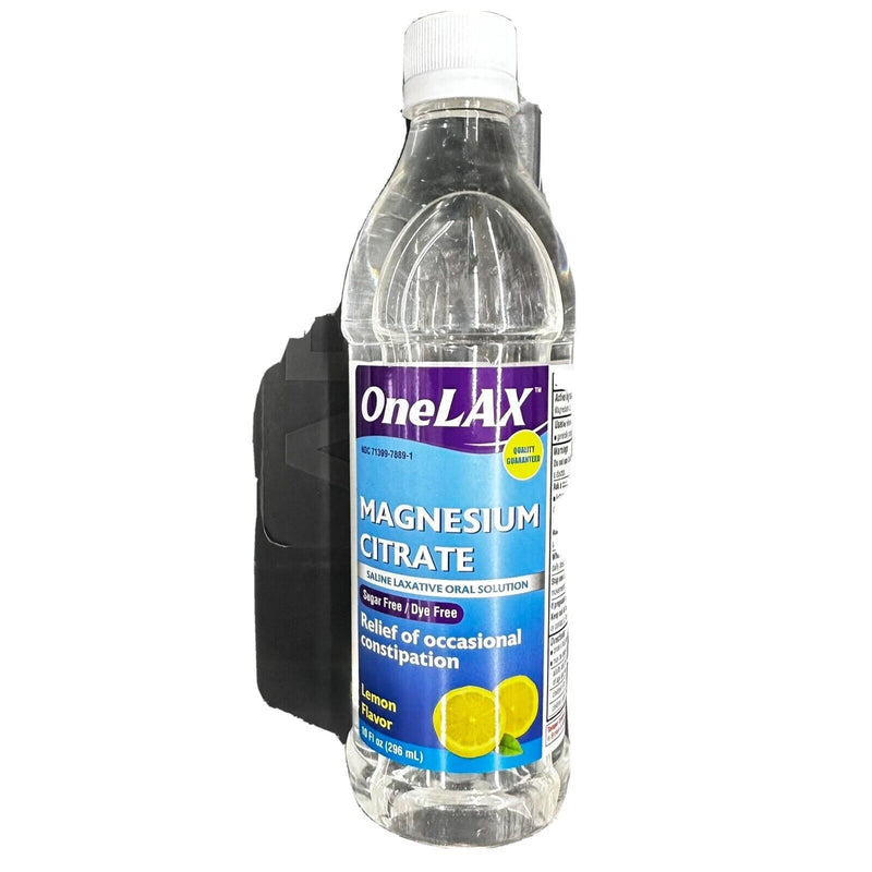 OneLax OneLAX Magnesium Citrate Saline Laxative Oral Solution, Lemon Flavor, 12 Bottles of 296 mL Medicine & Drugs