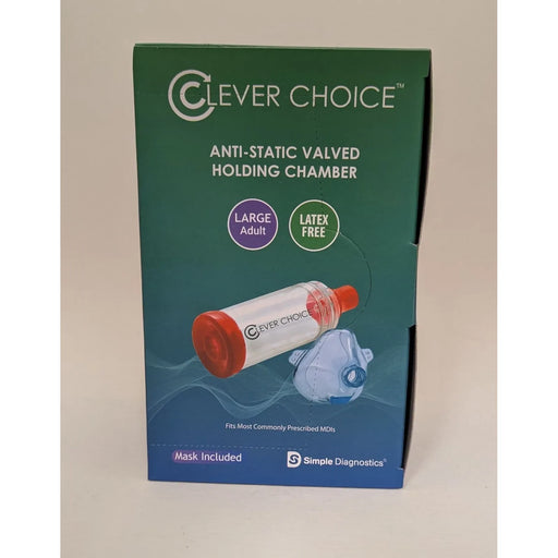Clever Choice Clever Choice Select Anti-Static Valved Holding Chamber Large Respiratory Care