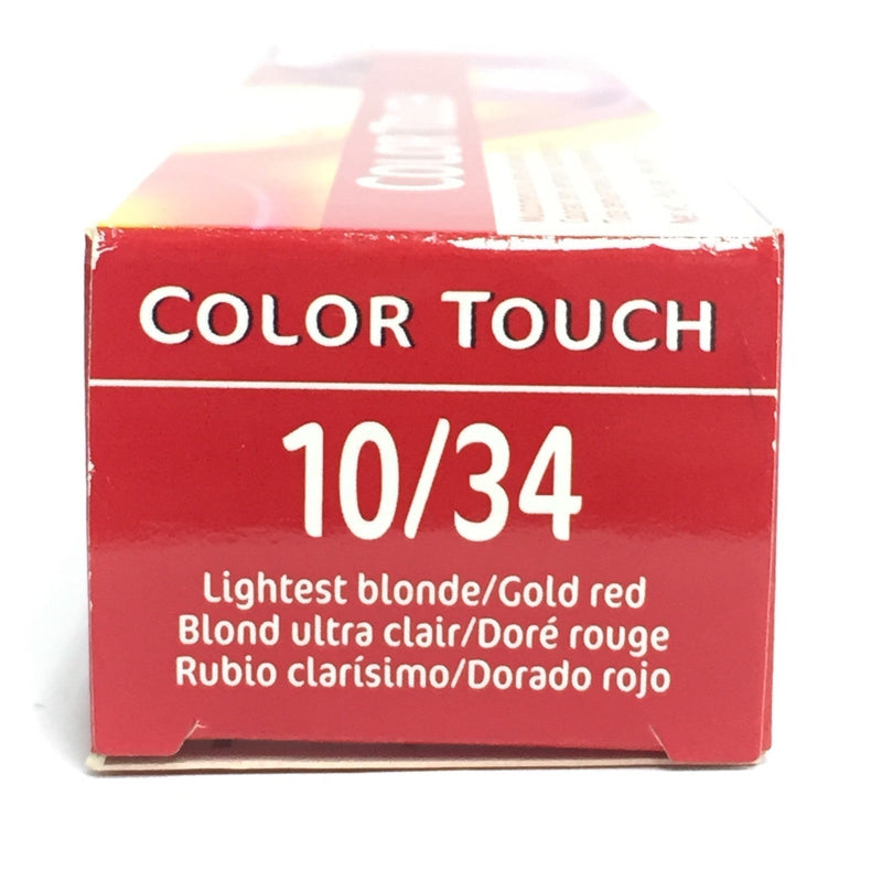 VIP Extensions Wella Color Touch 10/6 Lightest Blonde Violet, 2 oz Demi-Permanent Hair Color White Smoke