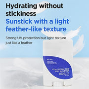 AsiaBeautyMall Isntree Hyaluronic Acid Airy Sun Stick SPF 50+ PA++++ Sunscreen