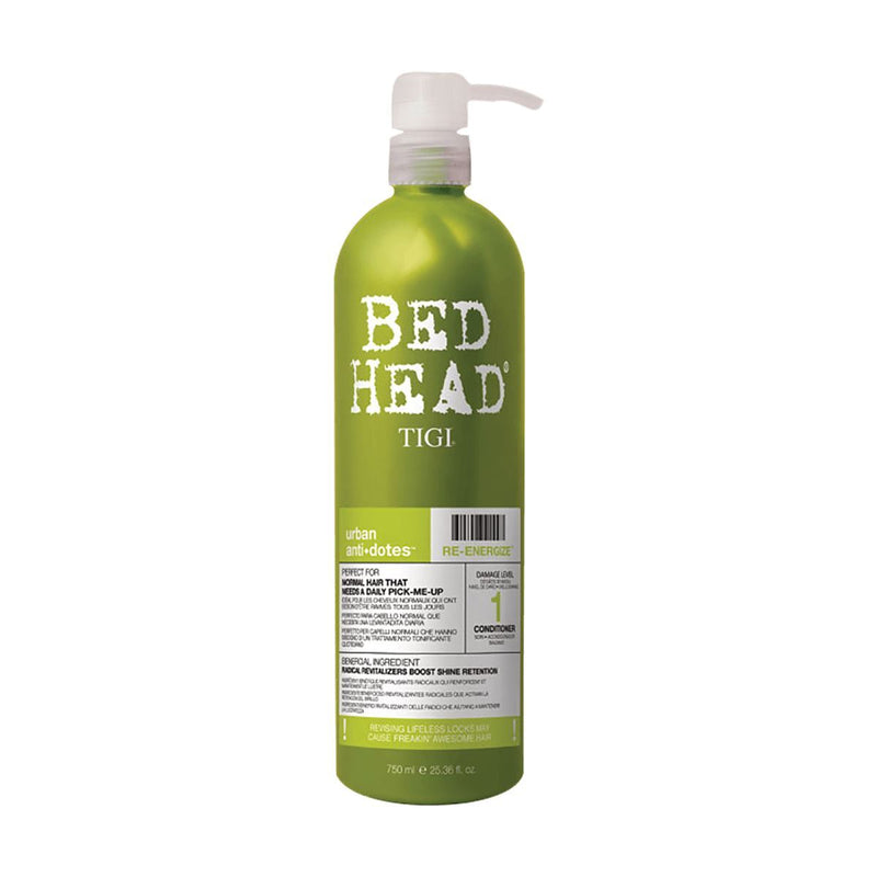VIP Extensions TIGI Bed Head Urban Antidotes Re-Energize Conditioner Conditioner White Smoke