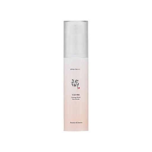 AsiaBeautyMall Beauty Of Joseon Ginseng Moist Sun Serum SPF 50+ PA++++ Sunscreen Light Gray