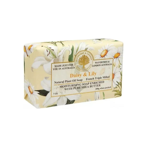 Wavertree & London Wavertree & London Daisy & Lily Natural Soap 7 Oz Bar Soap