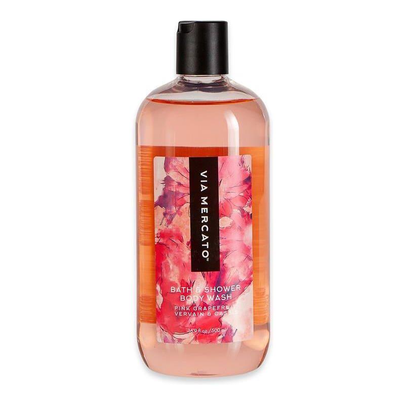 Via Mercato Via Mercato Pink Grapefruit, Vervain, & Cassis Body Wash 16.9 Fl Oz Body Wash