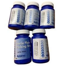 Dynarex (LOT OF 5) STERILE PLAIN PACKING STRIP 1" x 5yd BY DYNAREX (E111) Health Care