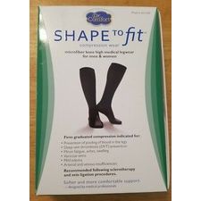 shape to fit Dr. Comfort Shape to Fit Compression Wear, Knee High, 20-30mmHg, Beige, X-large Knee Socks