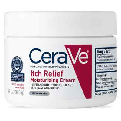 CeraVe CeraVe Itch Relief Moisturizing Cream, 12 oz Lotion & Moisturizer