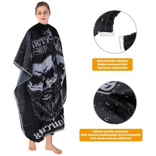 Professional Hair Cutting Cape Salon Hairdressing Gown Barber Cloth Unisex