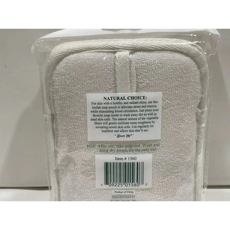Touch Me Touch Me Loofah Terry Soap Pouch Bath Accessory