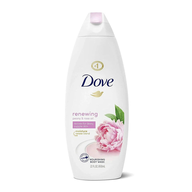Dove Beauty Renewing Peony & Rose Oil Body Wash - 22 Fl Oz