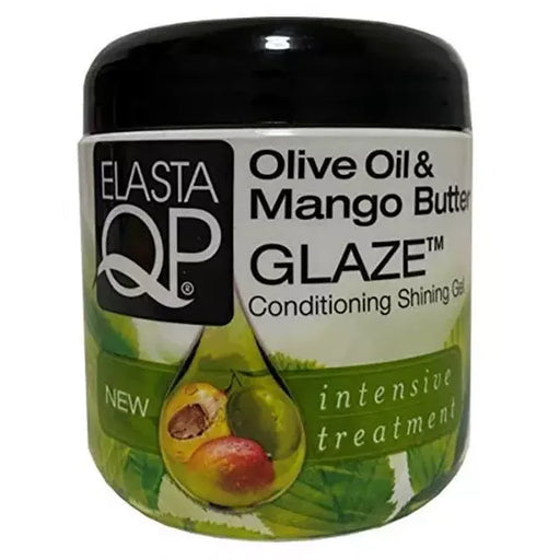 Mill's Beauty Supply Elasta QP Olive Oil & Mango Butter Glaze Conditioning Shine Gel Hair Braid Gel