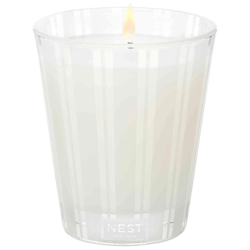 Nava Beauty Nest New York Bamboo Candle White Smoke Classic 8.1 OZ,3 Wicks 21.2 OZ