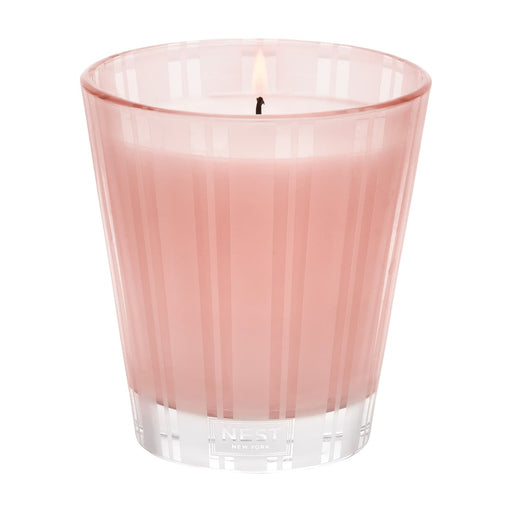 Nava Beauty Nest New York Himalayan Salt & Rosewater Candle White Smoke Classic 8.1 oz