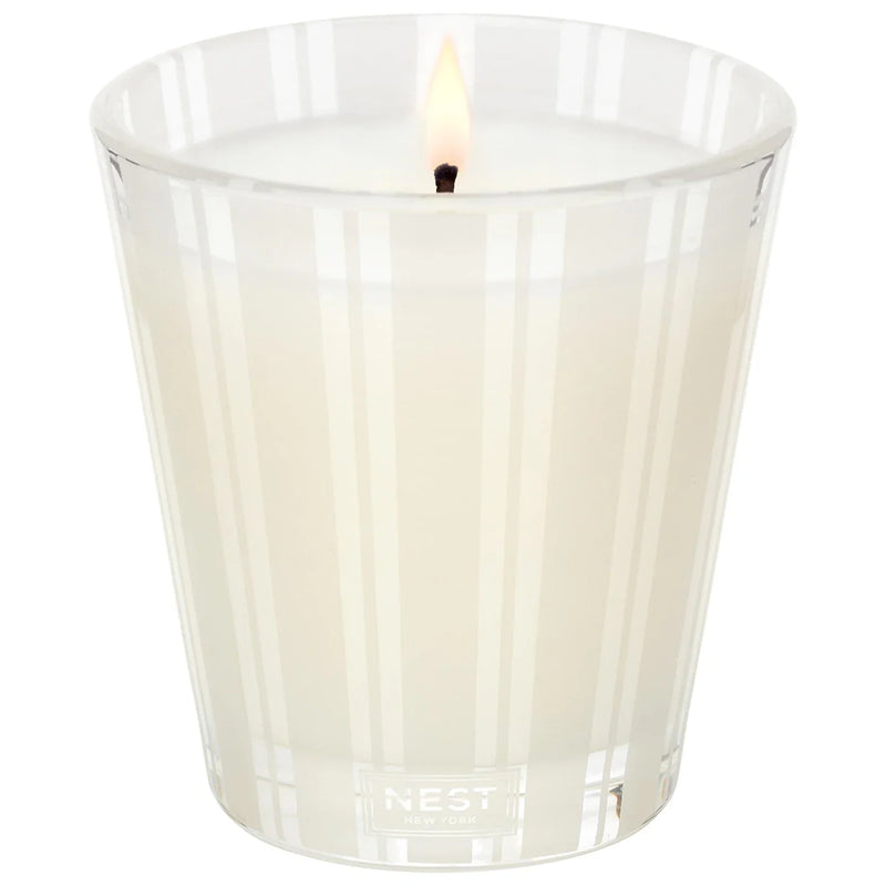 Nava Beauty Nest New York Madagascar Vanilla Candle 8.1 OZ Antique White