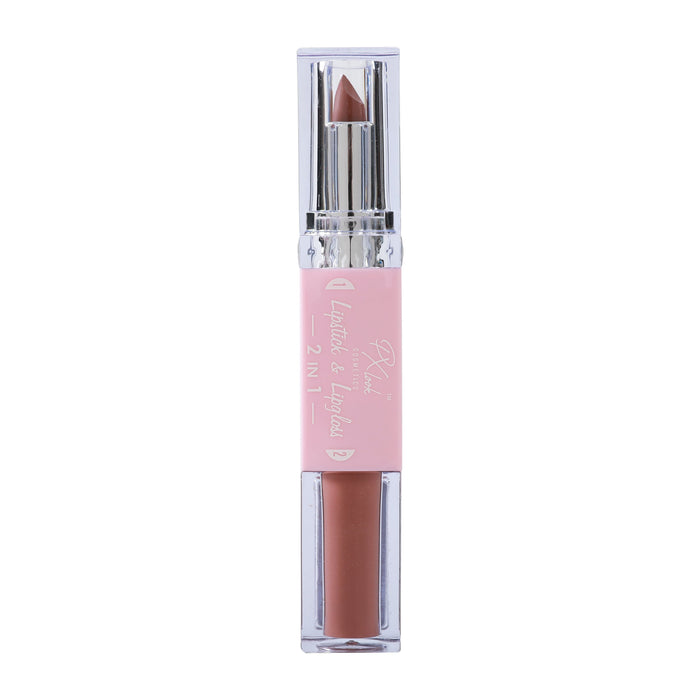 Prolux Cosmetics - Pxlook 2 In 1 Lipstick & Lip Gloss