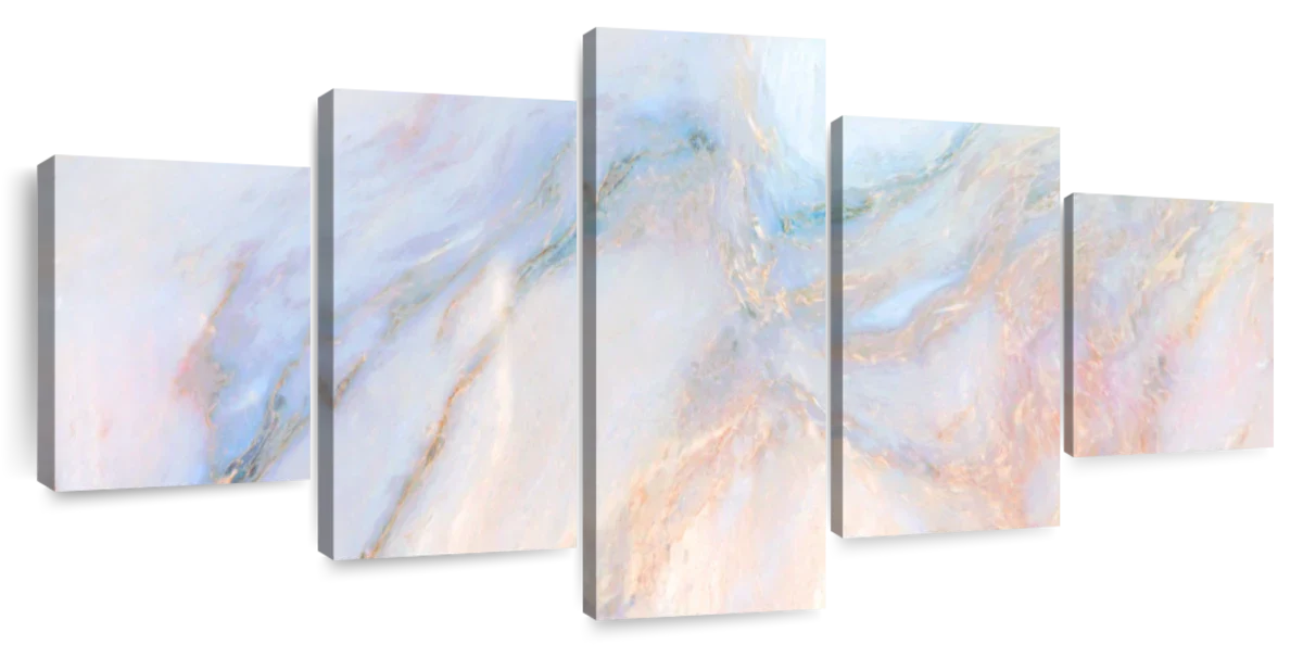 Abstract Pastel Wall Art