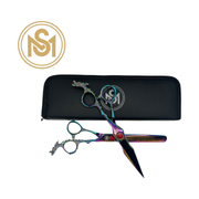 Shahmirtrader SM Mystic Flutter Shear Set Shears