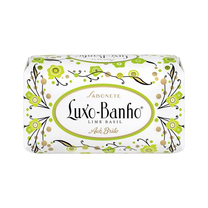 Claus Porto Claus Porto Ach. Brito Lime Basil Luxury Bath Soap 350g