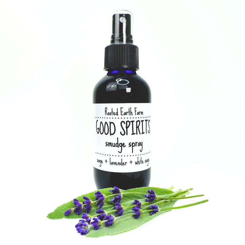 Rooted Earth Farm + Apothecary Good Spirits Smudge Spray Smudge Sprays