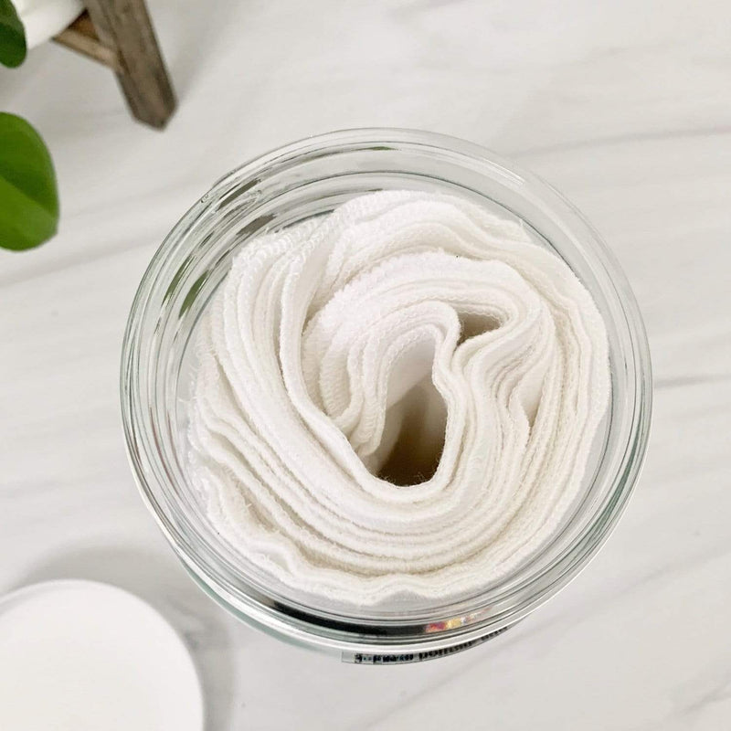 ZeroWasteStore.com Reusable Disinfectant Wipes - DIY Kit Household Cleaning Supplies