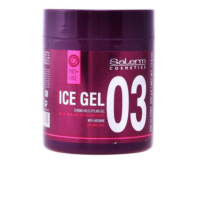 VIP Extensions Salerm Pro Line Ice Gel Strong Hold Styling Gel With Arginine 7.0 0z Hair Care