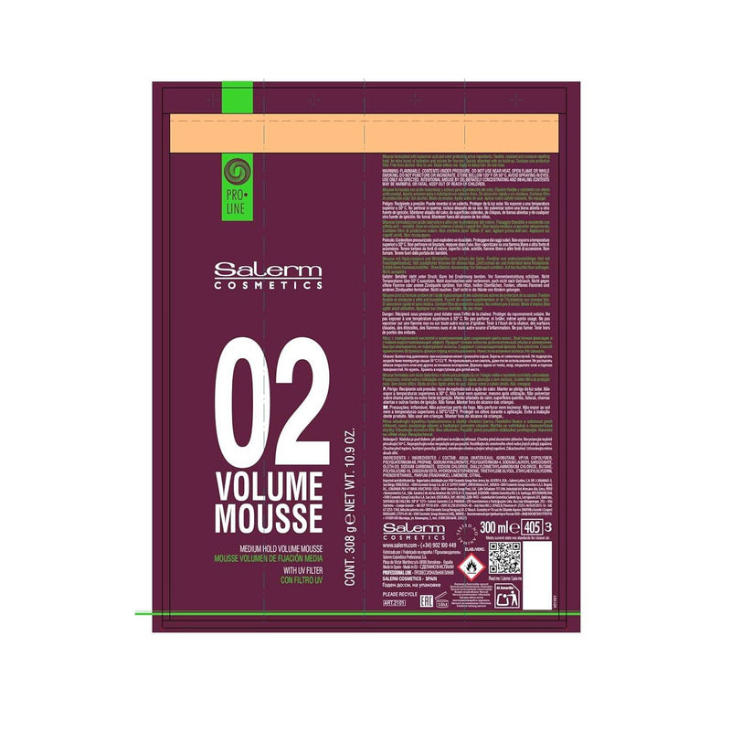 VIP Extensions SALERM - Volume Mousse -10.4 oz Hair Care