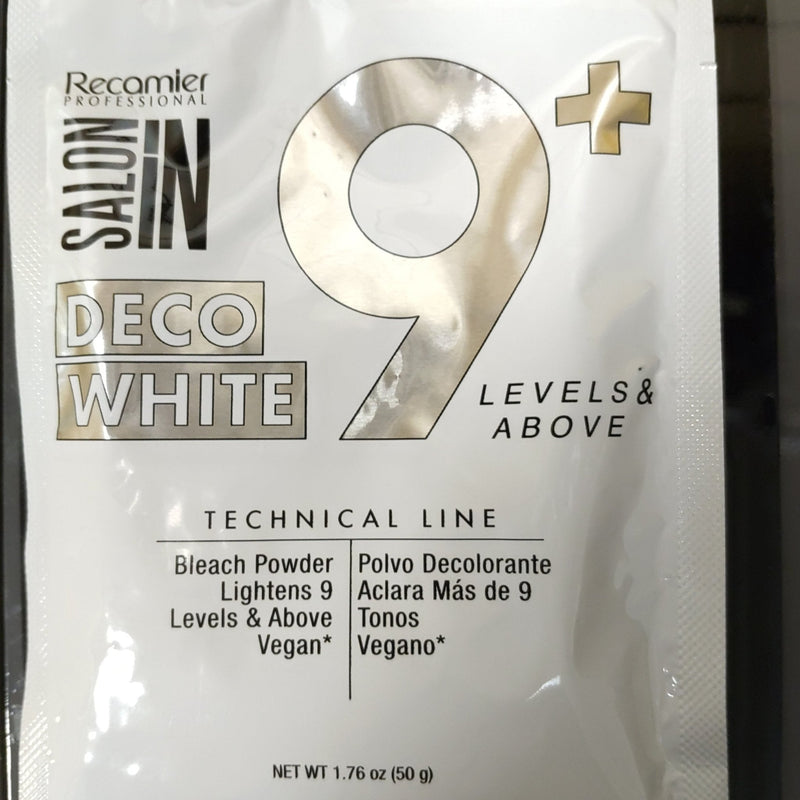 VIP Extensions Salonin Deco.white Bleach Powder 1.76 Oz Hair Care