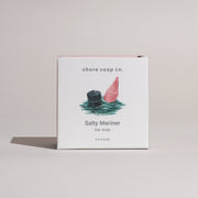 Shore Soap Co. Salty Mariner Bar Soap Bar Soap Light Gray Single Bar,3 for $24