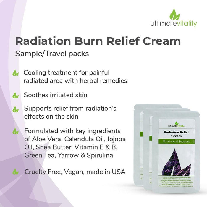 Radiation Burn Cream Travel pack