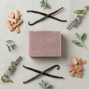 Adiva Naturals Sandalwood Vanilla Soap Bar Bar Soap Gray