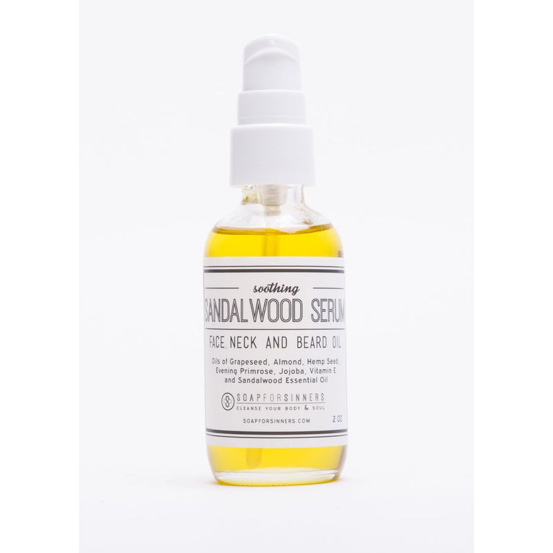 Soap for Sinners Sandalwood Serum - 2oz