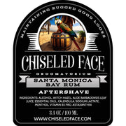 Chiseled Face Santa Monica Bay Rum - Aftershave Splash Aftershave