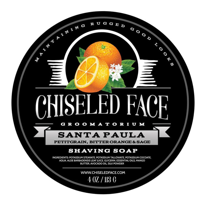 Chiseled Face Santa Paula Citrus - Shaving Soap