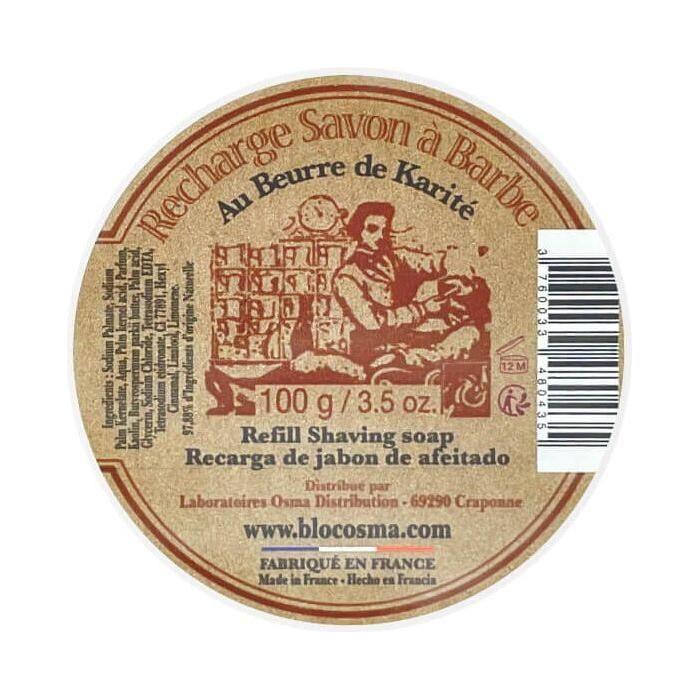 Osma Osma Shaving Soap with Shea Butter Refill 3.5Oz Shaving Soap
