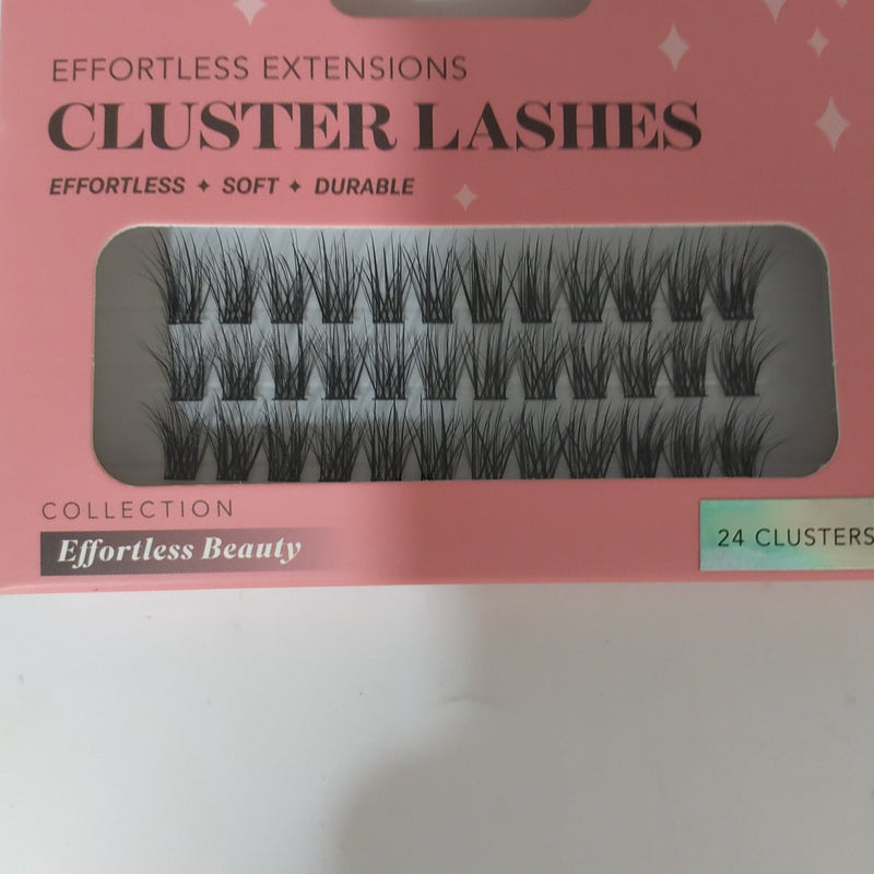 VIP Extensions Sassi Cluster Lashes | Effortless Beauty | 24 Lash Clusters | Lightweight, Reusable Extensions for Natural-Looking Volume & Length Eyelash