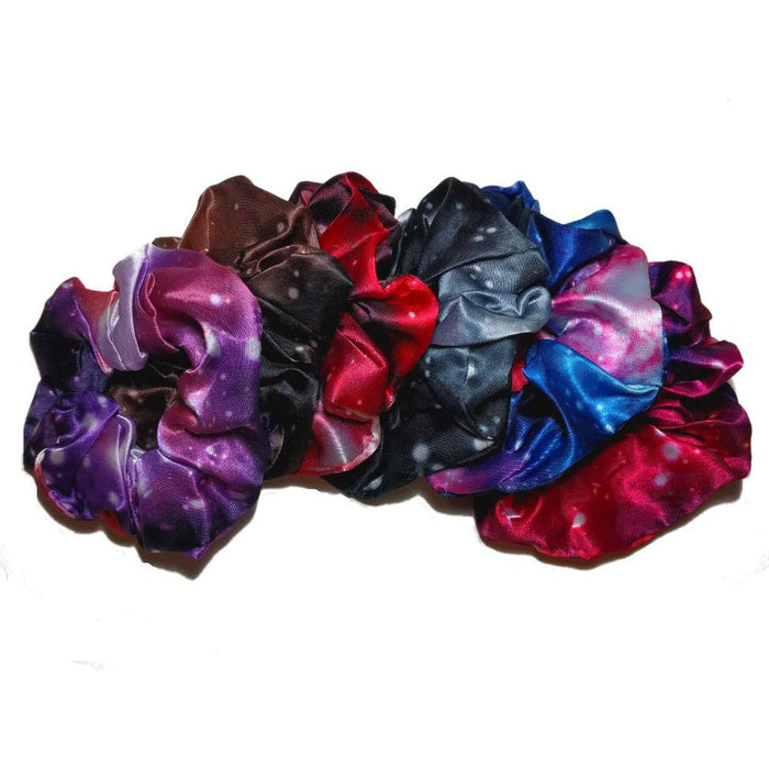 Threddies Satin Space Scrunchie Set