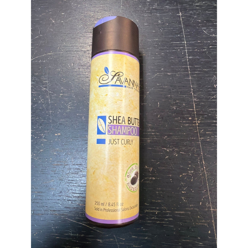 VIP Extensions Savannah Hair Therapy Savannah Shea Butter 8.45-Ounce Shampoo For Curly Hair Hair Care