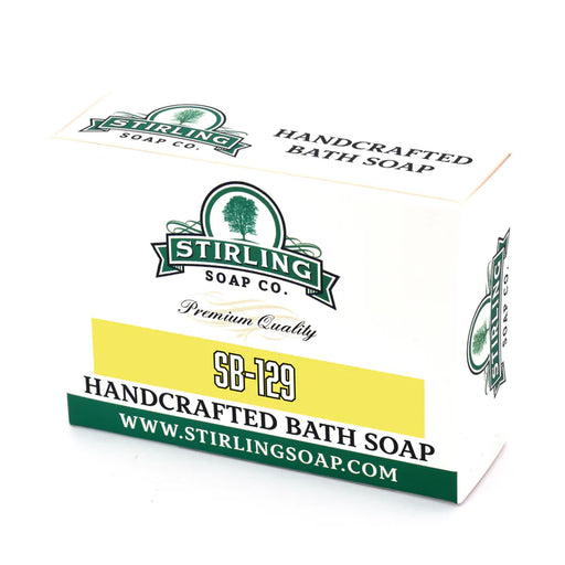 Stirling Soap Co. Stirling Soap Co. SB-129 Bath Soap 5.5 Oz Bar Soap White Smoke