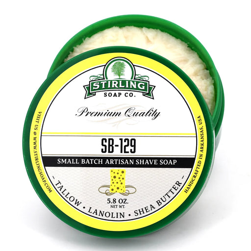 Stirling Soap Co. Stirling Soap Co. SB-129 Shave Soap Jar 5.8 Oz Shaving & Grooming