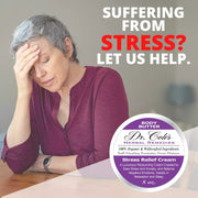 COLEHERBALS LLC 30 - Dr. Cole's Stress Relief Cream Herbal Dark Gray