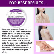 COLEHERBALS LLC 30 - Dr. Cole's Stress Relief Cream Herbal White Smoke