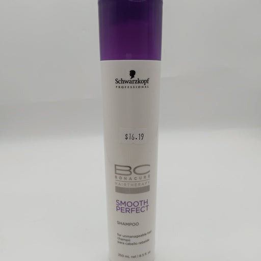 VIP Extensions Schwarzkopf BC Bonacure Smooth Perfect Shampoo 8.5 oz Shampoo Light Slate Gray