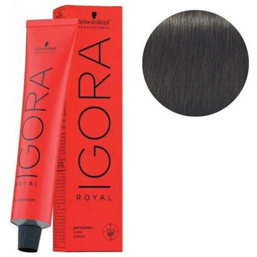 Schwarzkopf Schwarzkopf- Igora Royal Permanent Hair Color 6-2 Dark Smokey Blonde Color Creme Tube White Smoke