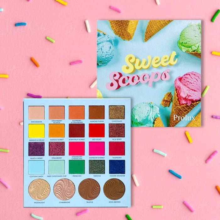 Prolux Cosmetics - Sweet Scoops Eyeshadow Palette