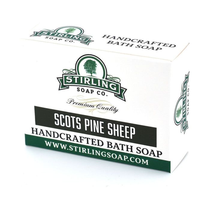 Stirling Soap Co. Scots Pine Sheep Bath Soap 5.5 Oz