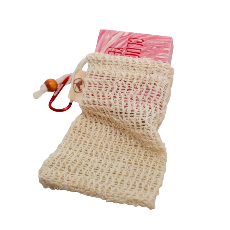 My Cluck Hut Scrubby Soap Sack Soap Accessories White Smoke